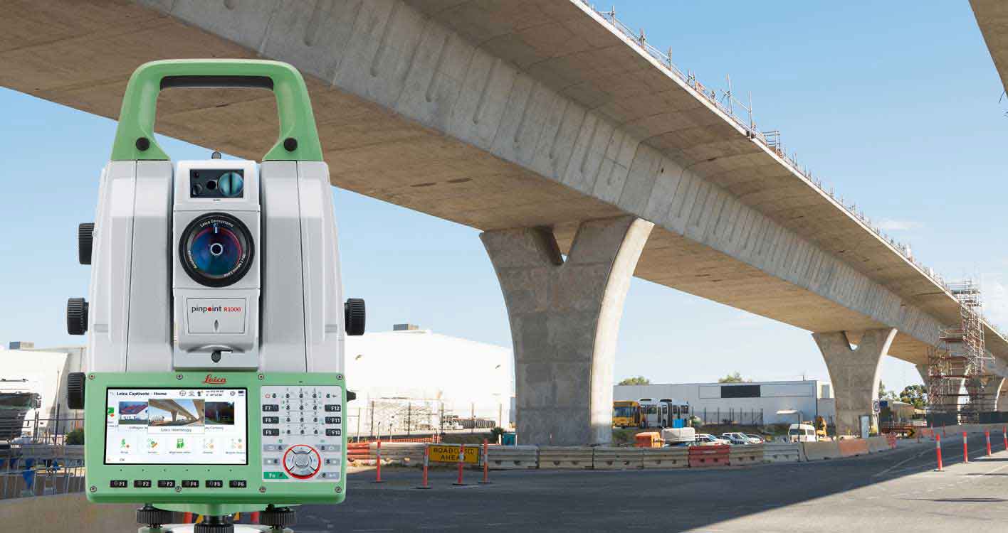 Oplossingen voor grond-, weg- en waterbouw van Leica Geosystems  - Bruggen - Maatvoering